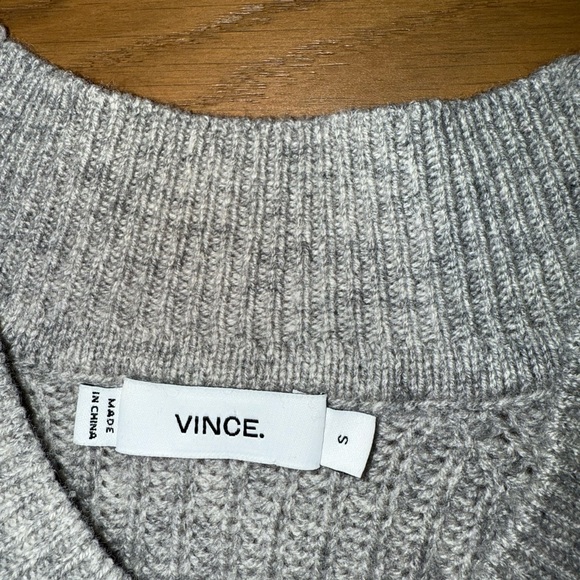 Vince Heather Gray Sweater - Picture 3 of 5